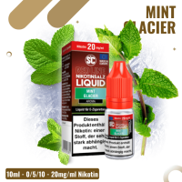 SC Liquid 10ml - Red Line - Mint Glacier - 20mg/ml