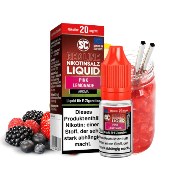 SC Liquid 10ml - Red Line - Pink Lemonade - 20mg/ml