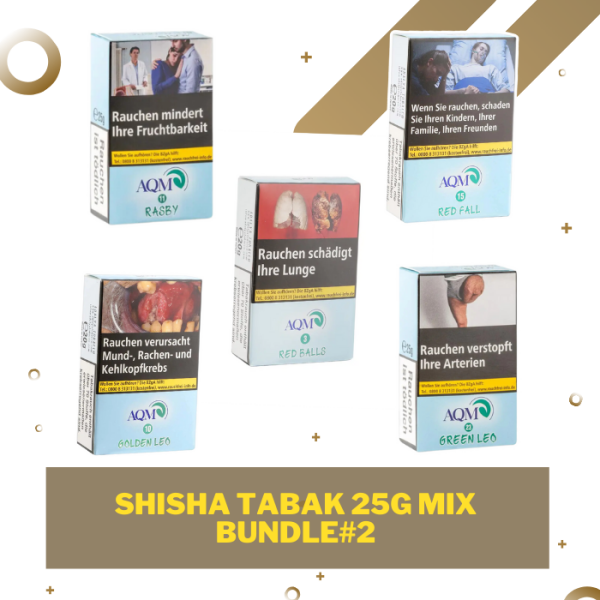 Shisha Tabak 25g - Mix Bundle #2