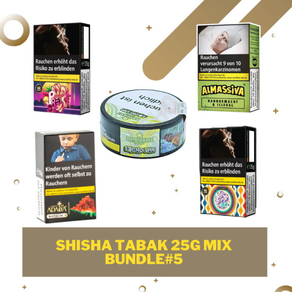 Shisha Tabak 25g - Mix Bundle #5