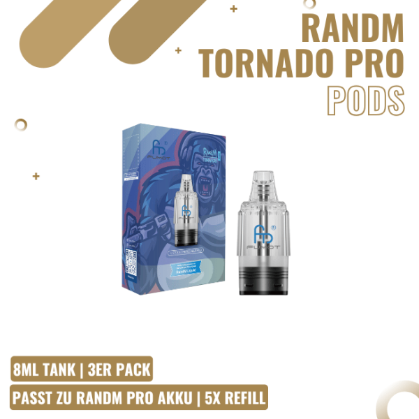RandM Tornado Pro - Refillable Pod