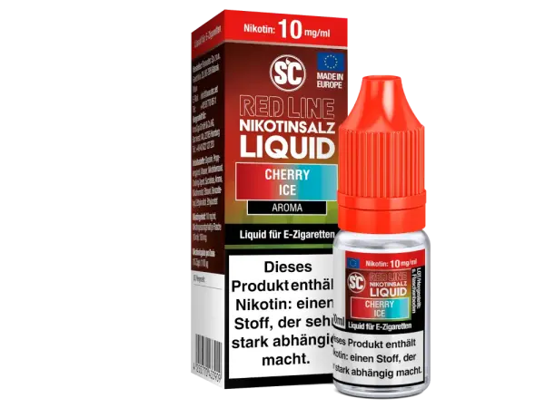 SC Liquid 10ml - Red Line - Cherry Ice 10mg/ml