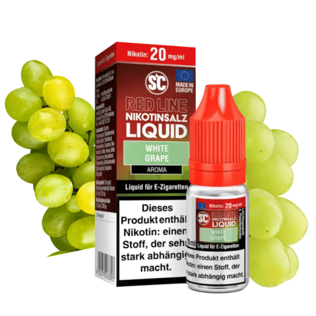 SC Liquid 10ml - Red Line - White Grape - 10mg/ml