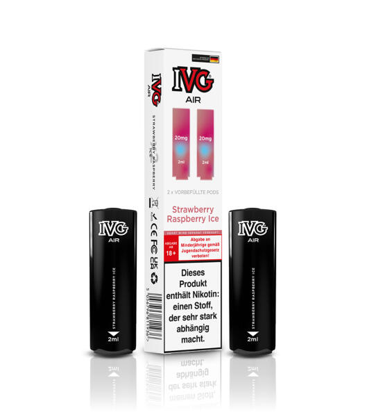 IVG AIR - Pods - Strawberry Raspberry Ice