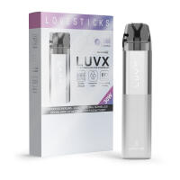 LUVX - Silver - Refillable Pod Kit