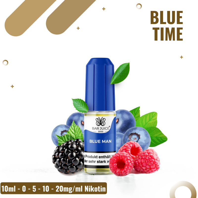 Bar Juice 5000 Nicsalt 10ml - Blue Time - 10mg Nikotin
