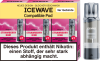 Icewave ELFA Pod - Strawberry Kiwi - 3er Pack