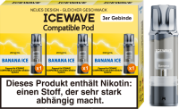 Icewave ELFA Pod - Banana Ice - 3er Pack