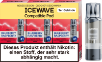 Icewave ELFA Pod - Blueberry Raspberry - 3er Pack