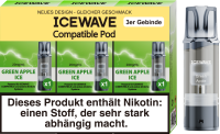 Icewave ELFA Pod - Green Apple Ice - 3er Pack