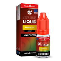 SC Liquid 10ml - Red Line - Banana Ice 0mg/ml