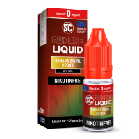 SC Liquid 10ml - Red Line - Banana Swirl Cookie 0mg/ml