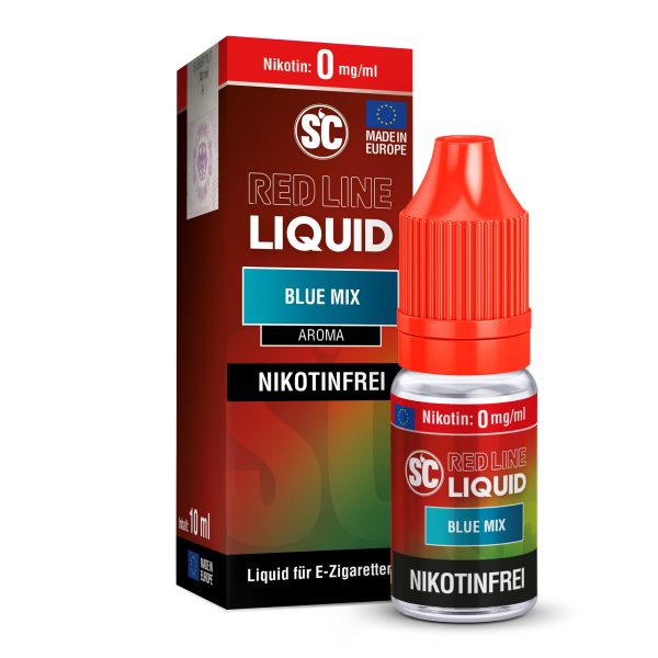 SC Liquid 10ml - Red Line - Blue Mix 0mg/ml