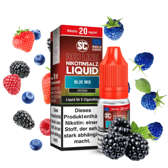 SC Liquid 10ml - Red Line - Blue Mix - 5mg/ml