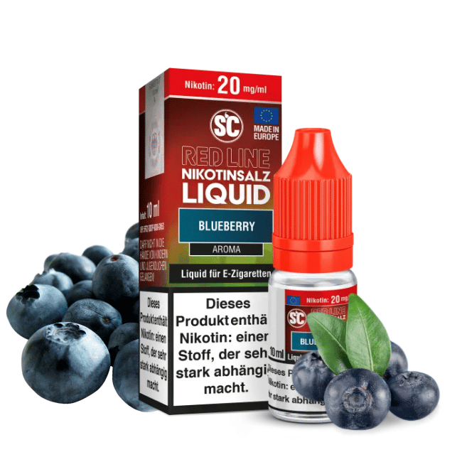 SC Liquid 10ml - Red Line - Blueberry - 5mg/ml