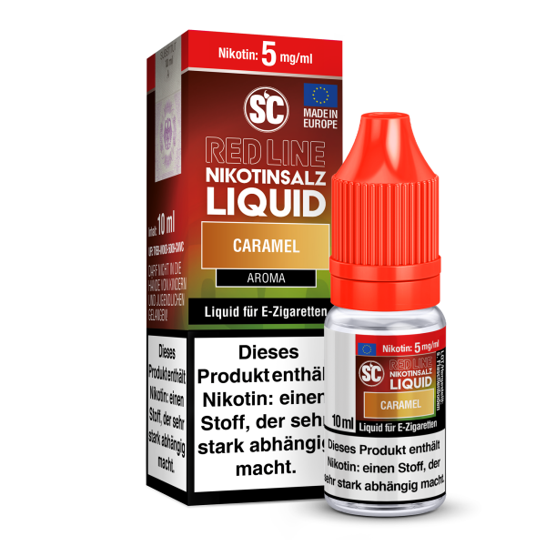 SC Liquid 10ml - Red Line - Caramel 5mg/ml