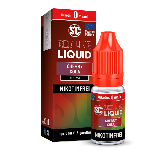 SC Liquid 10ml - Red Line - Cherry Cola 0mg/ml