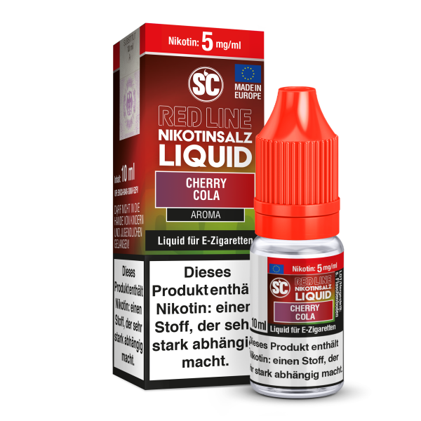 SC Liquid 10ml - Red Line - Cherry Cola 5mg/ml