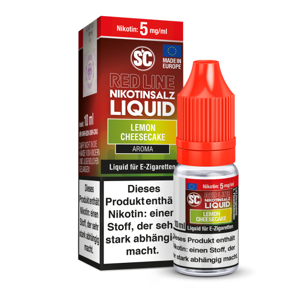 SC Liquid 10ml - Red Line - Lemon Cheesecake 5mg/ml