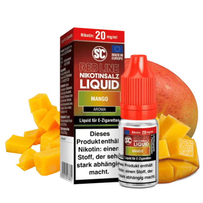 SC Liquid 10ml - Red Line - Mango - 0mg/ml