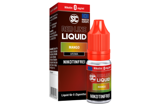 SC Liquid 10ml - Red Line - Mango 0mg/ml