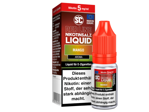 SC Liquid 10ml - Red Line - Mango 5mg/ml