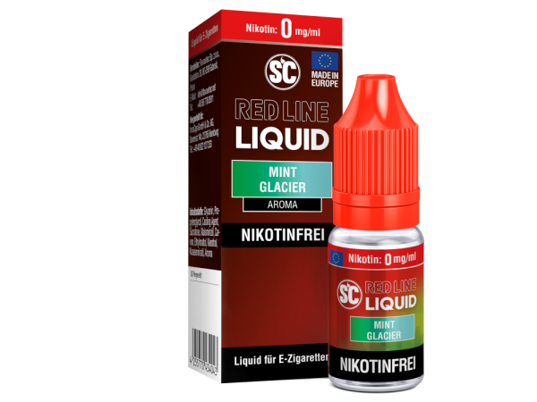 SC Liquid 10ml - Red Line - Mint Glacier 0mg/ml