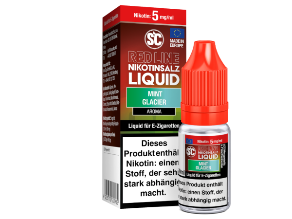 SC Liquid 10ml - Red Line - Mint Glacier 5mg/ml