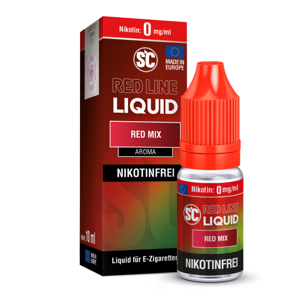 SC Liquid 10ml - Red Line - Red Mix 0mg/ml