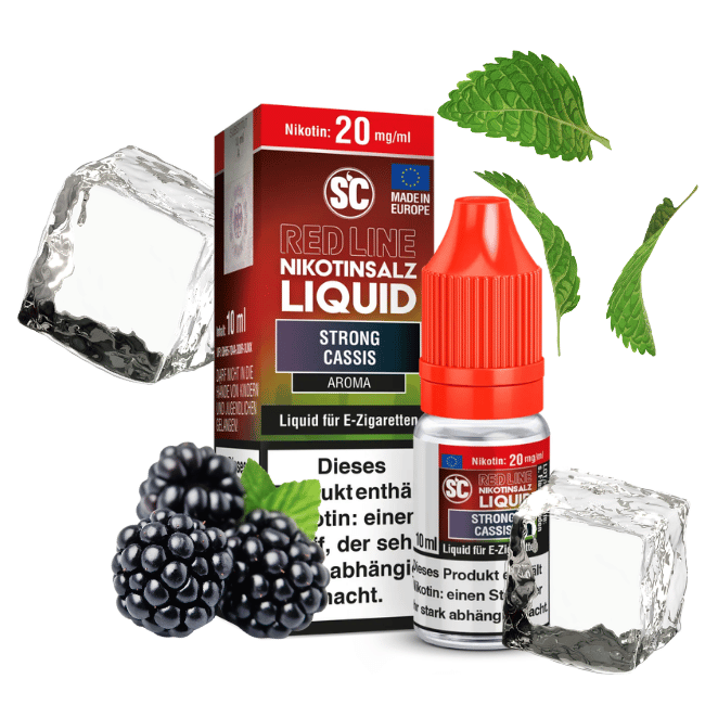 SC Liquid 10ml - Red Line - Strong Cassis - 5mg/ml