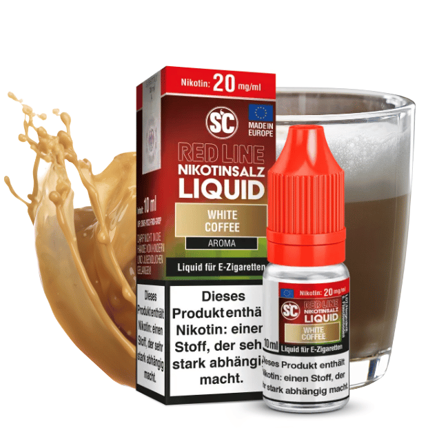 SC Liquid 10ml - Red Line - White Coffee - 5mg/ml