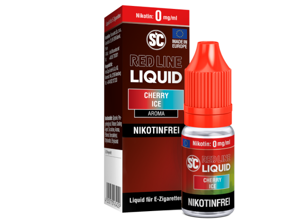 SC Liquid 10ml - Red Line - Cherry Ice 0mg/ml