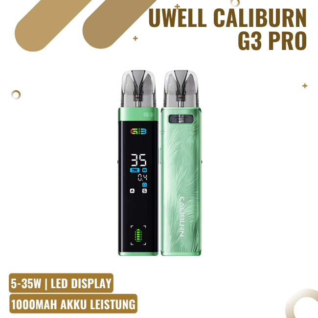 Uwell Caliburn G3 Pro - Emerald Green