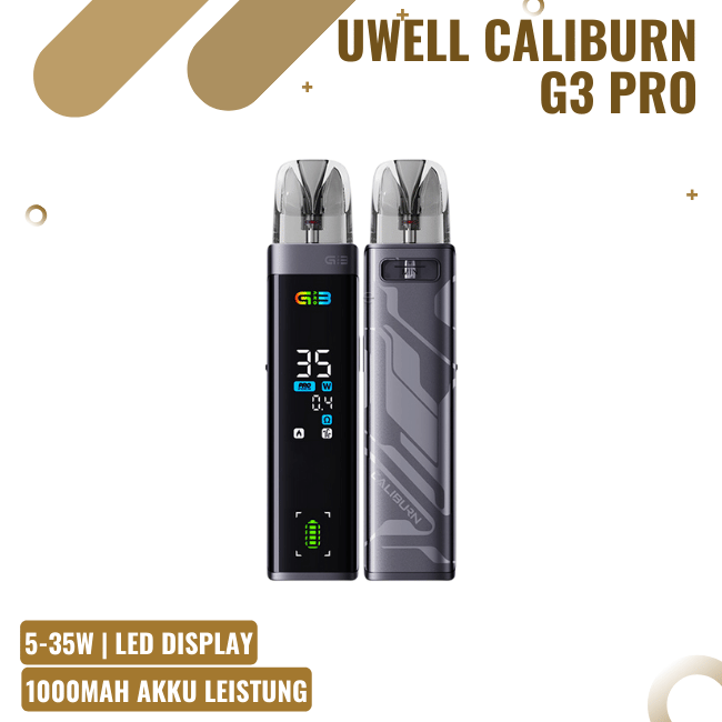 Uwell Caliburn G3 Pro - Space Grey