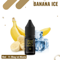 Pod Salt Liquid - Banana Ice - 10ml