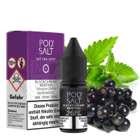 Pod Salt Liquid - Blackcurrant Menthol - 10ml