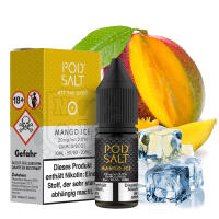 Pod Salt Liquid - Mango Ice - 10ml