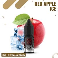 Pod Salt Liquid - Red Apple Ice - 10ml