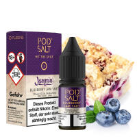 POD Salt FUSION Liquid Nikotinsalz 10ml - Blueberry Jam Tart