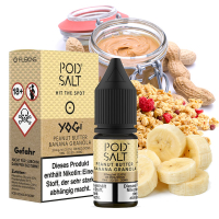 POD Salt FUSION Liquid Nikotinsalz 10ml - Peanut Butter...