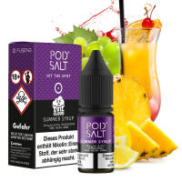 POD Salt FUSION Liquid Nikotinsalz 10ml - Summer Syrup