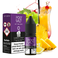 POD Salt FUSION Liquid Nikotinsalz 10ml - Summer Syrup