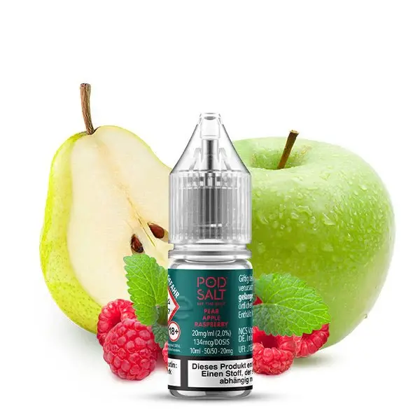 POD Salt XTRA Liquid Nikotinsalz 10ml - Pear Apple Raspberry