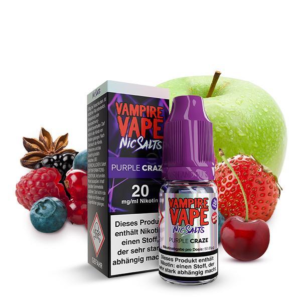 Vampire Vape Liquid - Purple Craze - 10ml