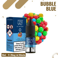 POD Salt FUSION Liquid Nikotinsalz 10ml - Bubble Blue -...