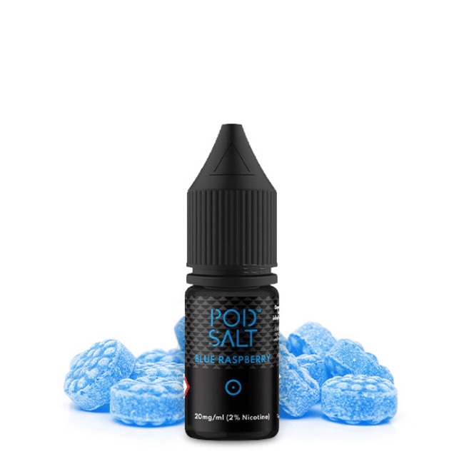 POD Salt Liquid Nikotinsalz 10ml - Blue Raspberry - 11mg Nikotin
