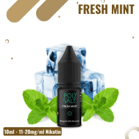 POD Salt Liquid Nikotinsalz 10ml - Fresh Mint - 20mg Nikotin