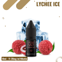 POD Salt Liquid Nikotinsalz 10ml - Lychee Ice - 20mg Nikotin