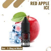 POD Salt Liquid Nikotinsalz 10ml - Red Apple Ice - 20mg...