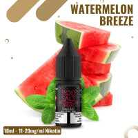 POD Salt Liquid Nikotinsalz 10ml - Watermelon Breeze -...